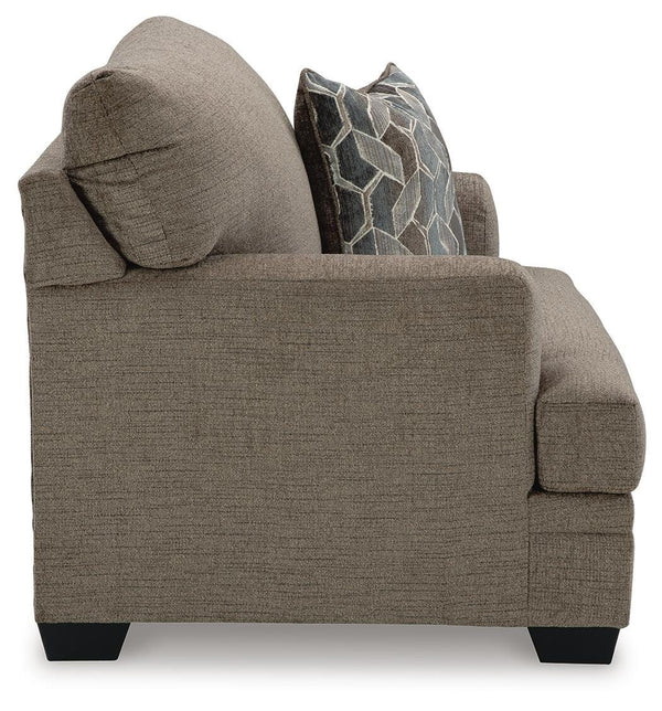 Stonemeade Oversized Stationary Fabric Chair Nutmeg