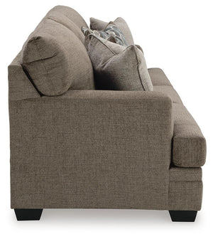 Stonemeade Queen Fabric Stationary Sofa Sleeper Nutmeg
