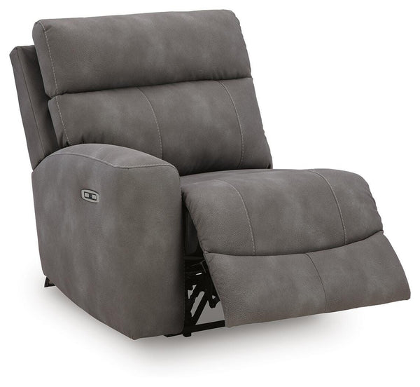 Next-Gen Durapella 4-Piece Power Reclining Zero Gravity Sectional Slate