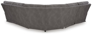 Next-Gen Durapella 5-Piece Power Reclining Zero Gravity Sectional Slate