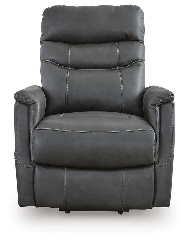 Strawbill Power Lift Heat & Massage Recliner Shadow