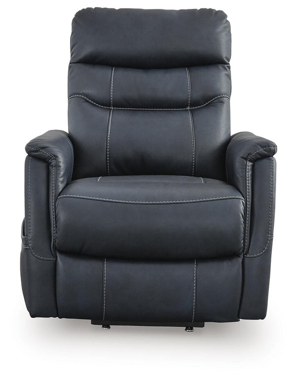 Strawbill Power Lift Heat & Massage Recliner Sapphire