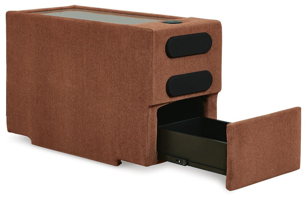 Modmax 5-Piece Sectional with Audio System Spice