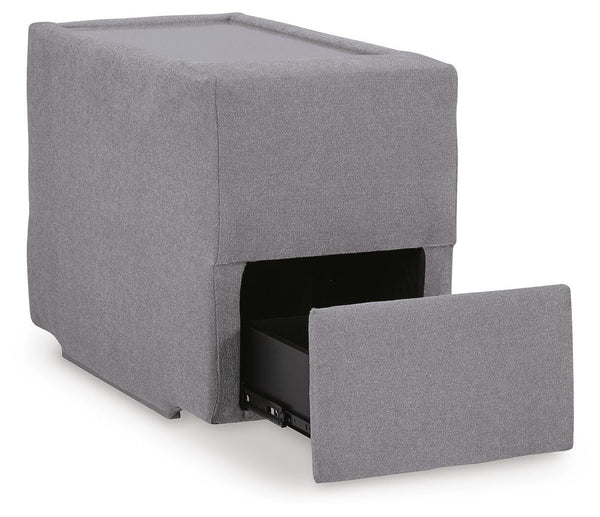 Modmax 6-Piece Stationary Sectional with Chaise Granite