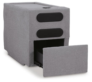 Modmax 6-Piece Stationary Sectional with Chaise Granite