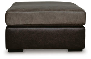 Castille Way Oversized Accent Stationary Ottoman Fossil