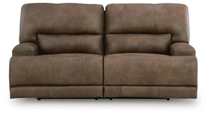 Beckley Place Fabric Power Reclining Sofa Earth