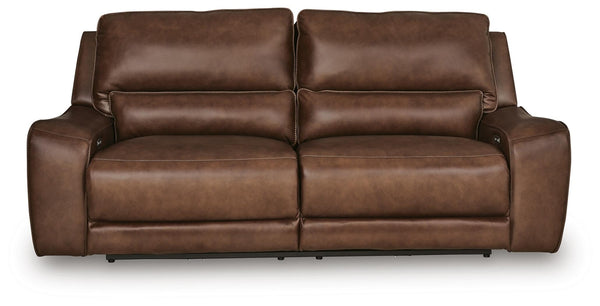 DeepWakes P2 Power Reclining Leather Zero Gravity Sofa Canyon