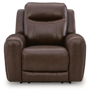 Gravier Zero Gravity P3 Triple Power Adjustable Headrest Leather Recliner Cordova