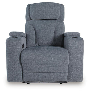 Studio Cave P2 Dual-Power Adjustable Headrest Recliner Steel