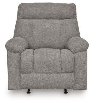 Hoyne Park Manual Rocker Recliner Smoke