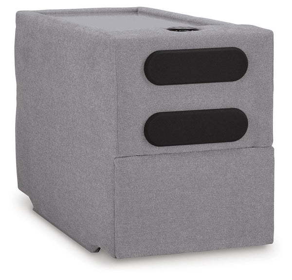 Modmax 7-Piece Sectional with Audio Console Granite