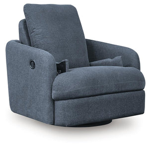 Modmax Swivel Manual Glider Recliner Ink