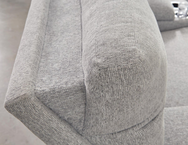 Acklen Place P2 3-Piece Power Reclining Zero Gravity Sectional Pewter