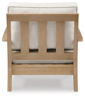 Carter Hall Lounge Chair with Cushion Beige