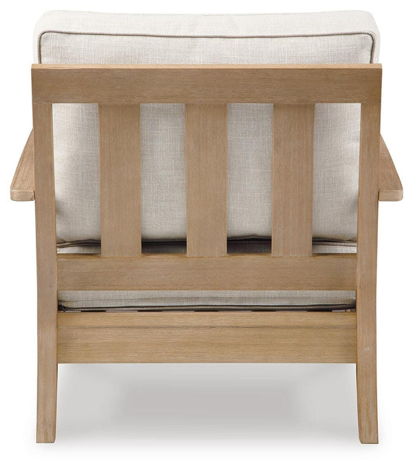 Carter Hall Lounge Chair with Cushion Beige