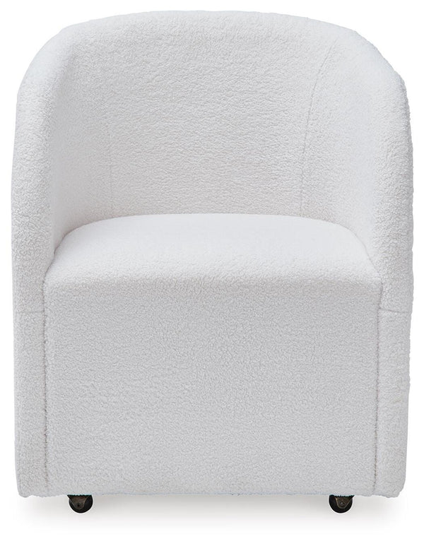 Rowanbeck Upholstered Dining Chair Ivory
