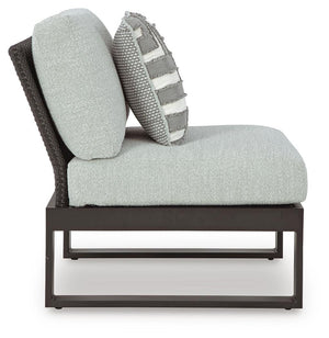 Beachloft 5-Piece Outdoor Sectional Black/Gray