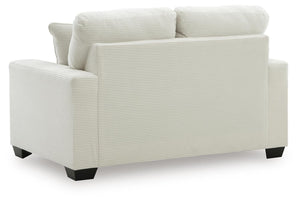 Greenbriar Stationary Loveseat Ivory