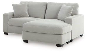 Greenbriar Stationary Sofa Chaise Smoke