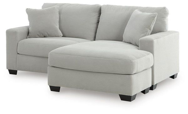 Greenbriar Stationary Sofa Chaise Smoke
