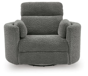 Gosaldo Swivel Power Glider Recliner Lead