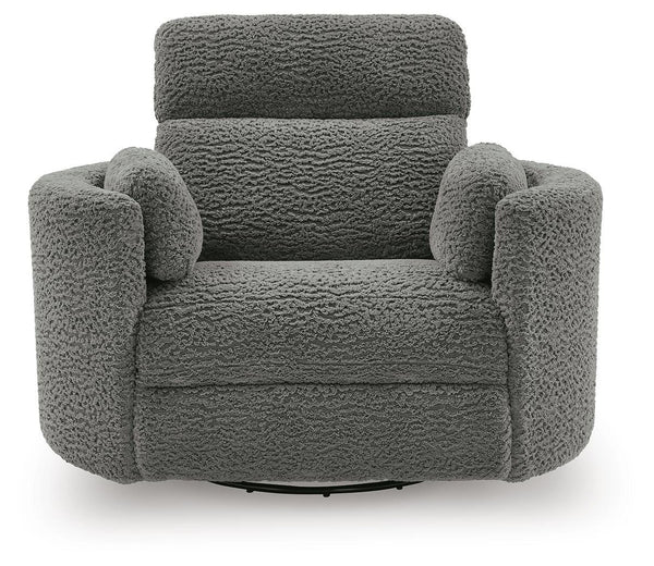 Gosaldo Swivel Power Glider Recliner Lead