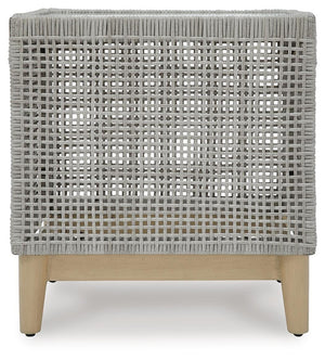Seton Creek Outdoor End Table Gray
