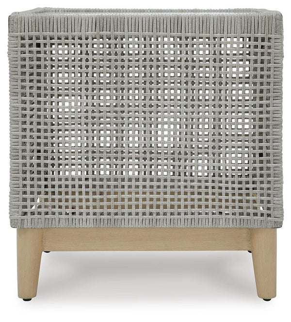 Seton Creek Outdoor End Table Gray