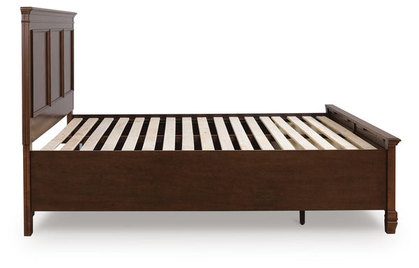 Danabrin King Panel Storage Bed Brown