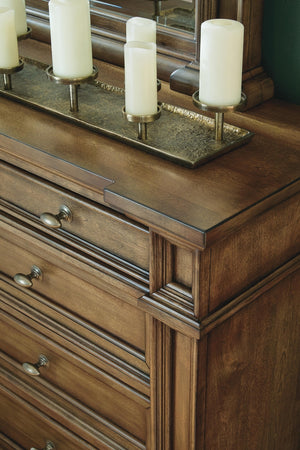 Frantanna Dresser & Mirror Brown