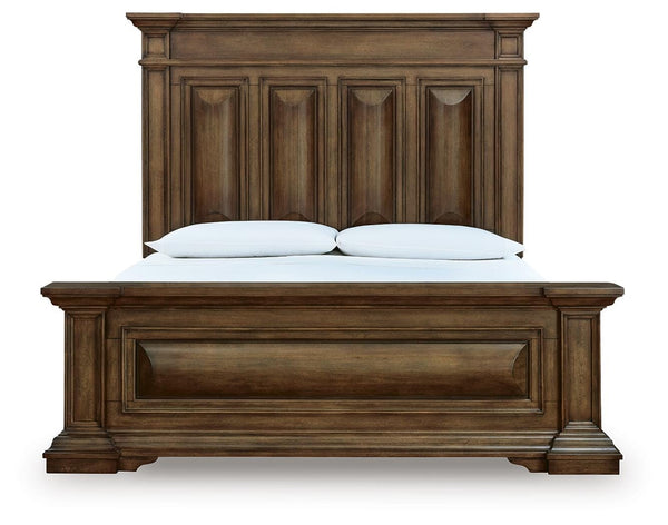 Frantanna California King Panel Bed Brown