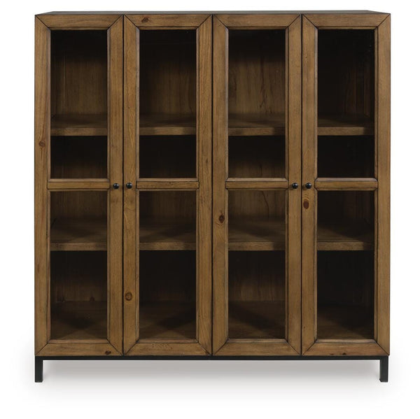 Wrenridge Accent Cabinet Gray Brown