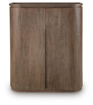 Landermont Bar Cabinet Medium Brown