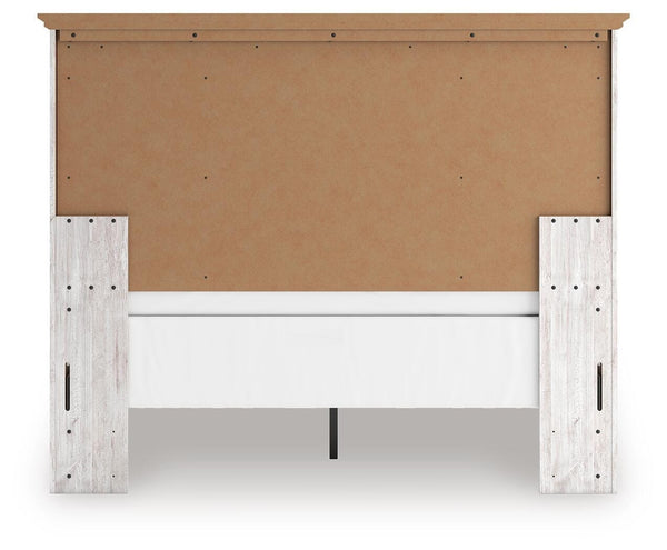Makidern Queen Panel Bed Whitewash