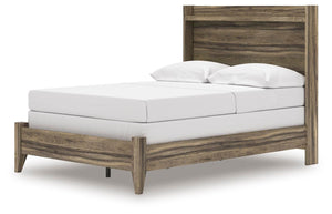 Elbrim Full Panel Bed Brown