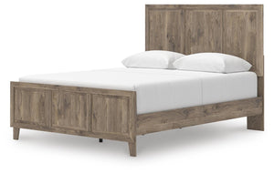 Rusticott Queen Panel Bed Brown