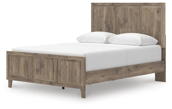 Rusticott Queen Panel Bed Brown