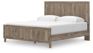 Rusticott King Panel Bed Brown