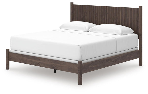 Pamytta King Panel Bed Brown
