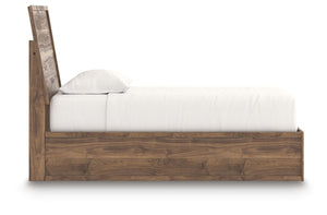 Chirason Twin Panel Bed Brown