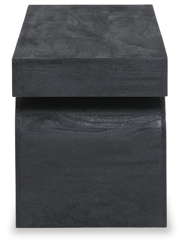 Holgrove Accent Bench Black