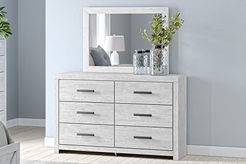 Cayboni Bedroom Mirror Whitewash