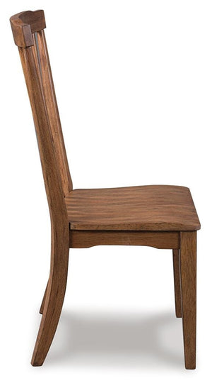 Greddinton Dining Side Chair Brown