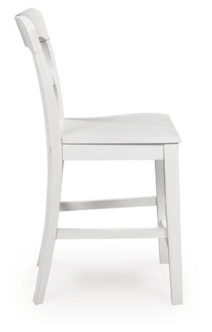 Greddinton Counter-Height Barstool White