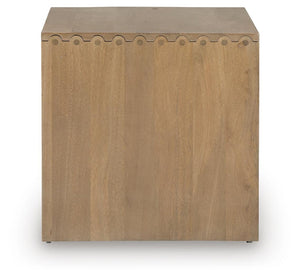 Ella Grove End Table Rich Brown
