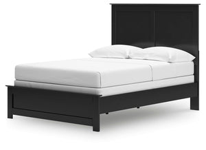 Maribel Full Panel Bed Black