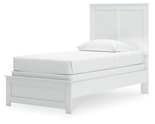Bostwick Shoals Twin Panel Bed White