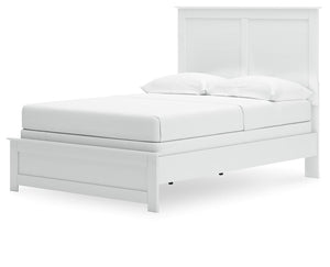 Bostwick Shoals Full Panel Bed White
