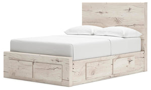 Lawroy Full Panel Storage Bed Light Natural